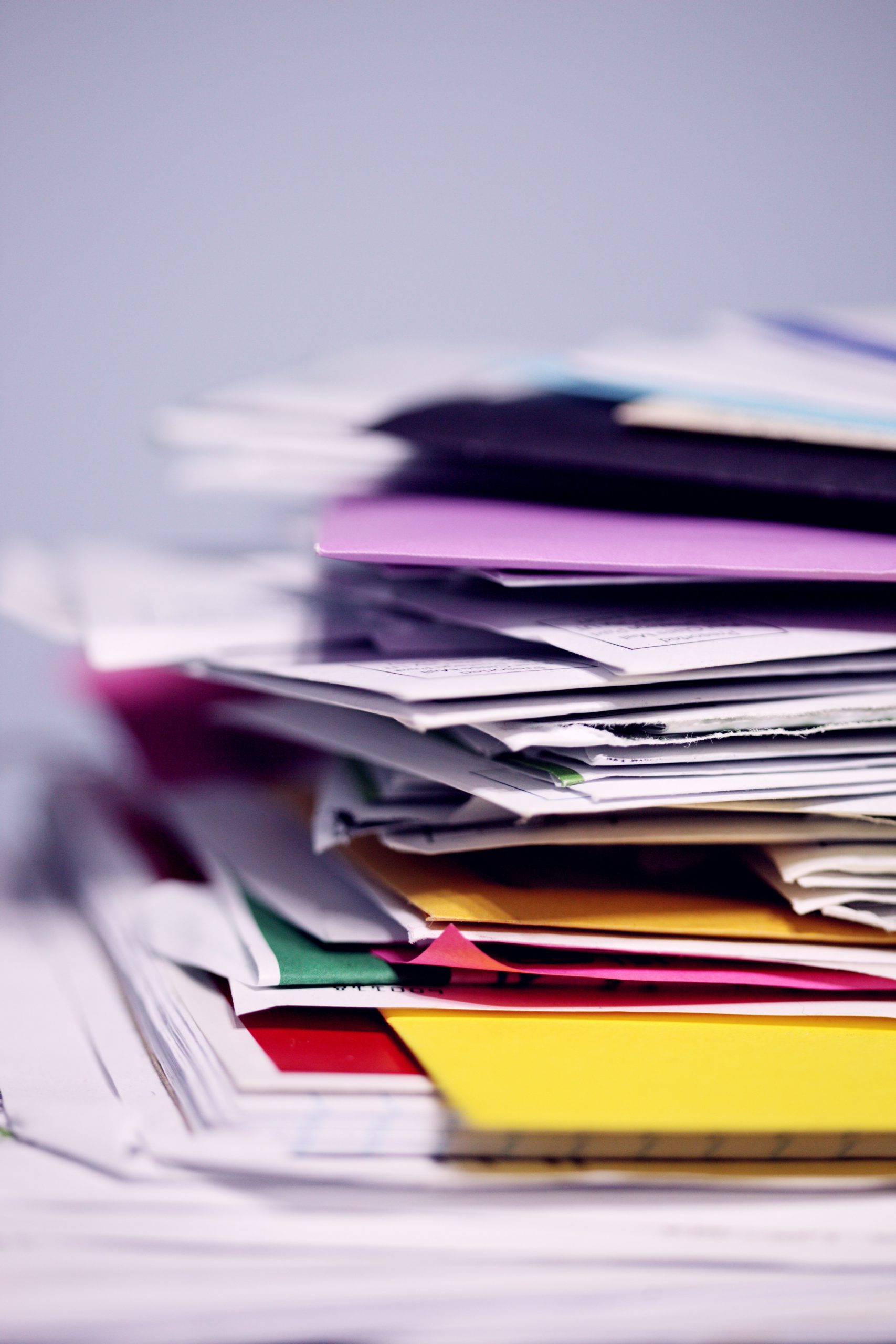 documents pile