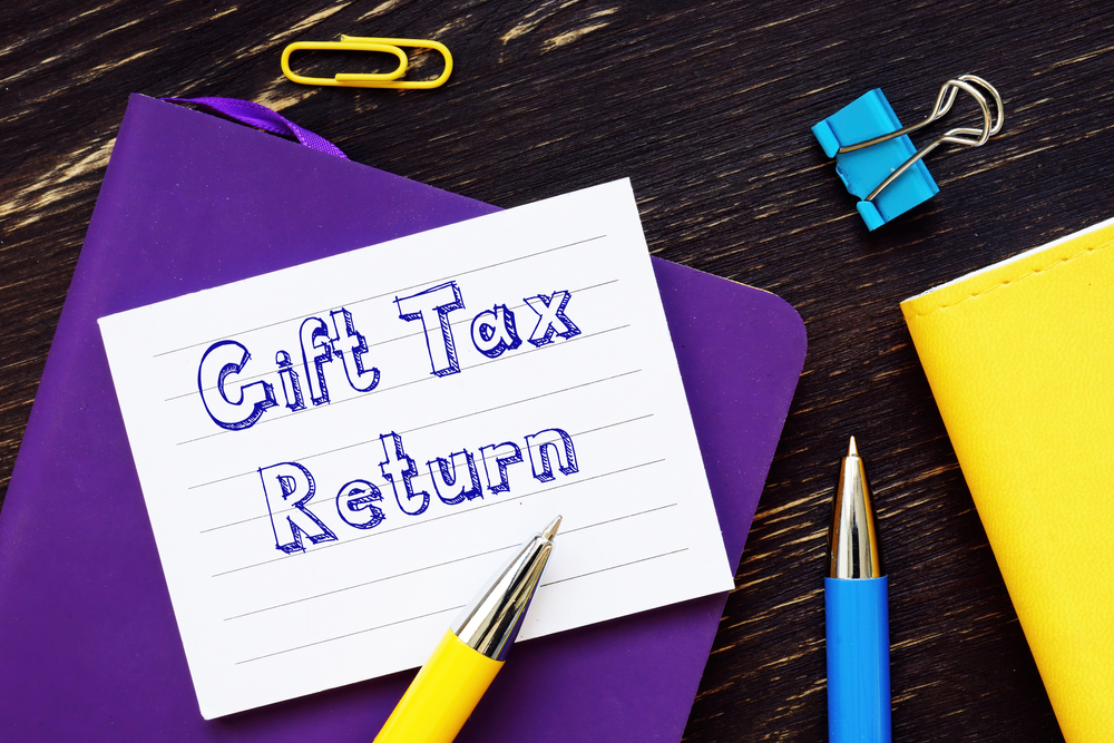 Gift tax return